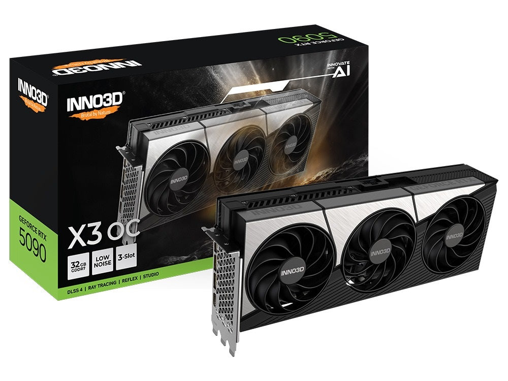 INNO3D nVidia GeForce RTX 5080 ICHILL X3 16GB GDDR7 2715MHz Boost Clock, RAM 30Gbps, 3xDP, 1xHDMI