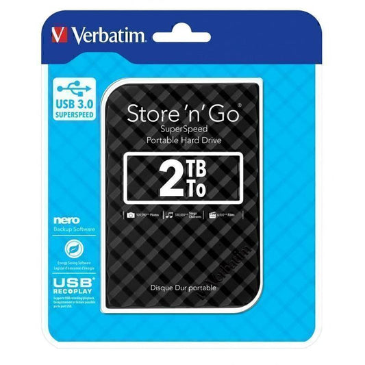 Verbatim 2.5' Mobile HD 2TB - 53195