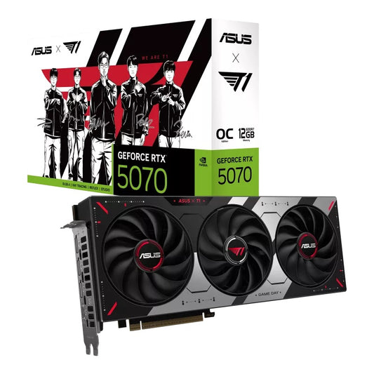ASUS nVidia T1 GeForce RTX™ 5070 12GB GDDR7 OC Edition, 988 TOPs, 6144 CUDA