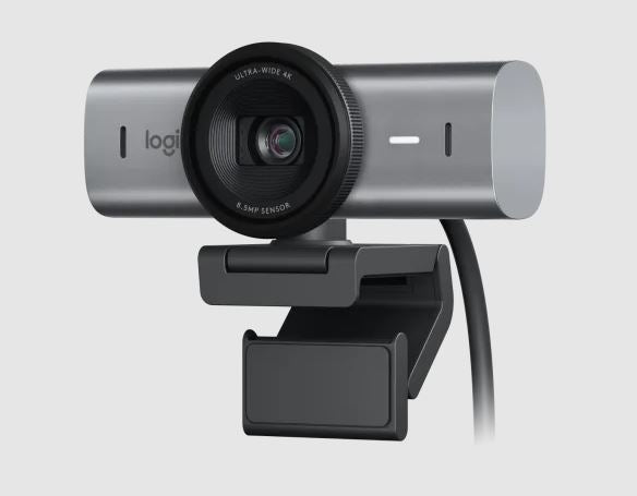 Logitech MX BRIO 4K Ultra HD Collaboration and Streaming Webcam â€“ GRAPHITE  1-Year Limited Hardware Warranty