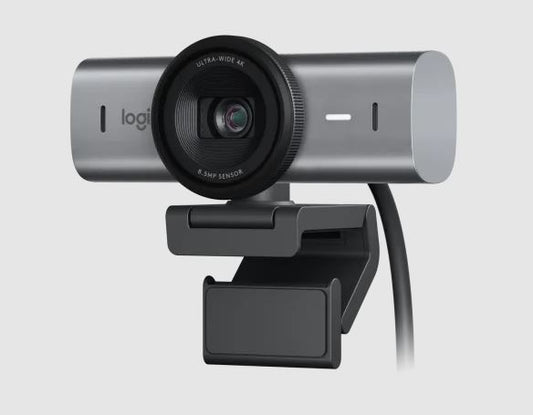 Logitech MX BRIO 4K Ultra HD Collaboration and Streaming Webcam â€“ GRAPHITE  1-Year Limited Hardware Warranty