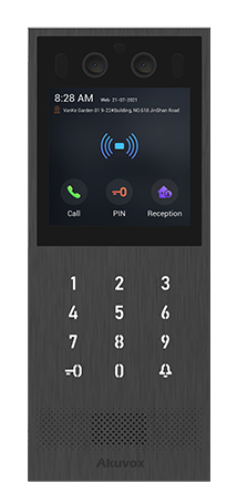 VANDAL RESISTANT SIP VIDEO DOOR PHONE
