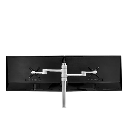 Atdec Dual Swing Arms on Post - White