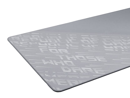 ASUS ROG Scabbard II Arctic Gray XXL Mouse Pad, 900x400x3mm, cloth, rubber