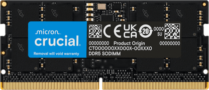 Miscellaneous Vendors Crucial CT32G56C46S5 32GB DDR5 5600MHz CL46 SODIMM RAM