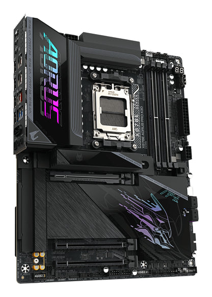 Gigabyte X870E AORUS PRO X3D AM5 DDR5 256GB USB4 Wi-Fi7 BT5.4 5GbE PCIe5 M.2