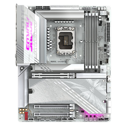Gigabyte Z890 AORUS ELITE X ICE MB Intel LGA 1851 ATX Motherboard, 4x DDR5