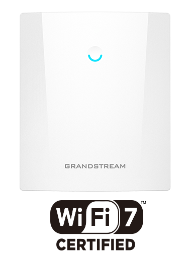 Grandstream 2x2 Dual Band Wi-Fi 7 Outdoor AP 1x2.5GigE 1x2.5GigE SFP