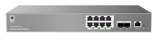Grandstream Enterprise Layer 2 Managed POE Network Switch 8 X Gige 2 X 2.5 Gig