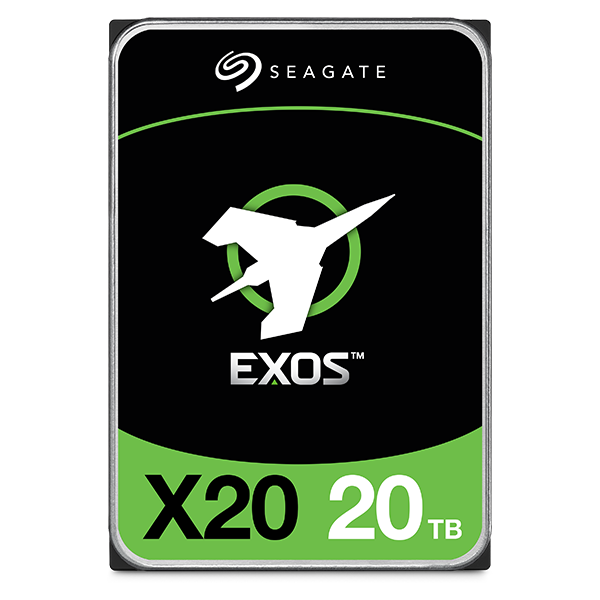 SEAGATE EXOS 20TB SEAGATE SATA ENTERPRISE 7200RPM 256MB