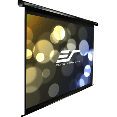 130 MOTORISED 1610 PROJECTOR SCREEN IR & RF CONTROL WHITE 12V TRIGGER & SWITCH VMAX2