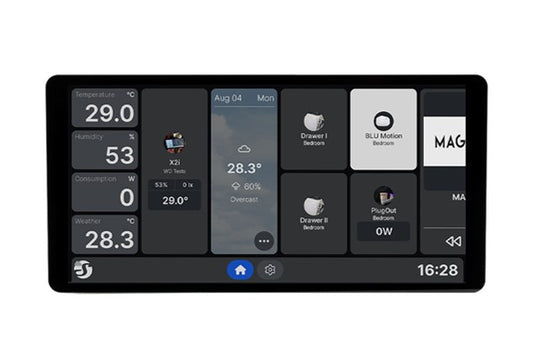 Shelly Wall Display X2I Black
