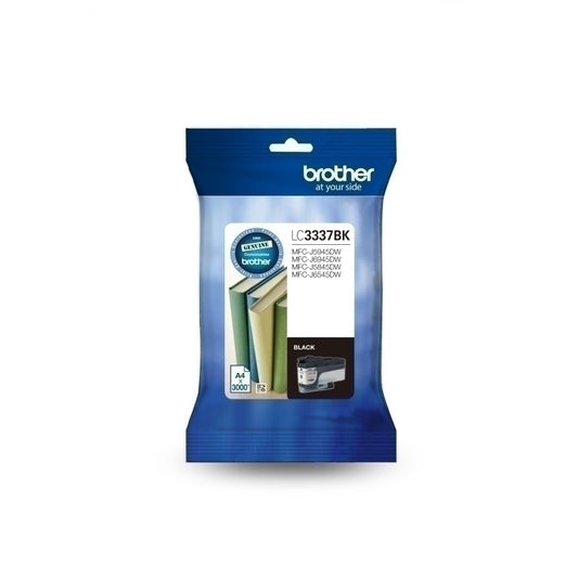 Brother LC3337 Genuine Black  Ink Cartridge - 3,000 Pages