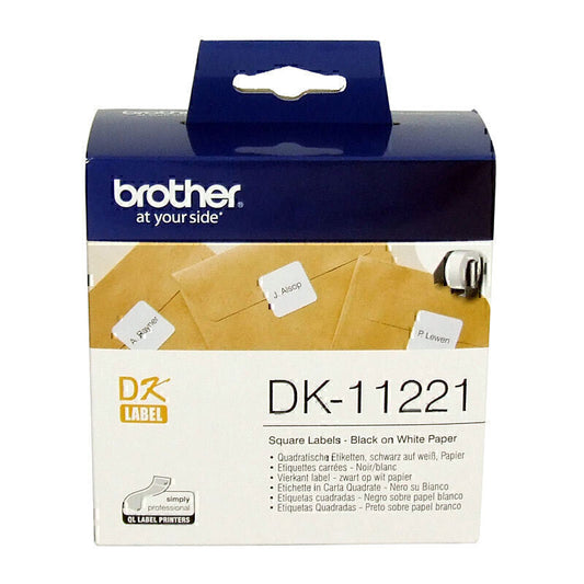 Brother DK11221 العلامة البيضاء