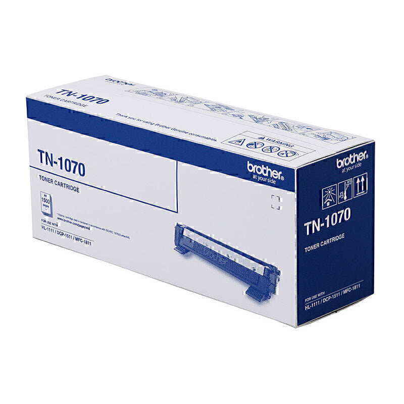 Brother TN-1070 Genuine Black Toner Cartridge - 1,000 pages