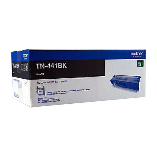 Brother TN-441 Genuine Black Toner Cartridge - 3,000 pages