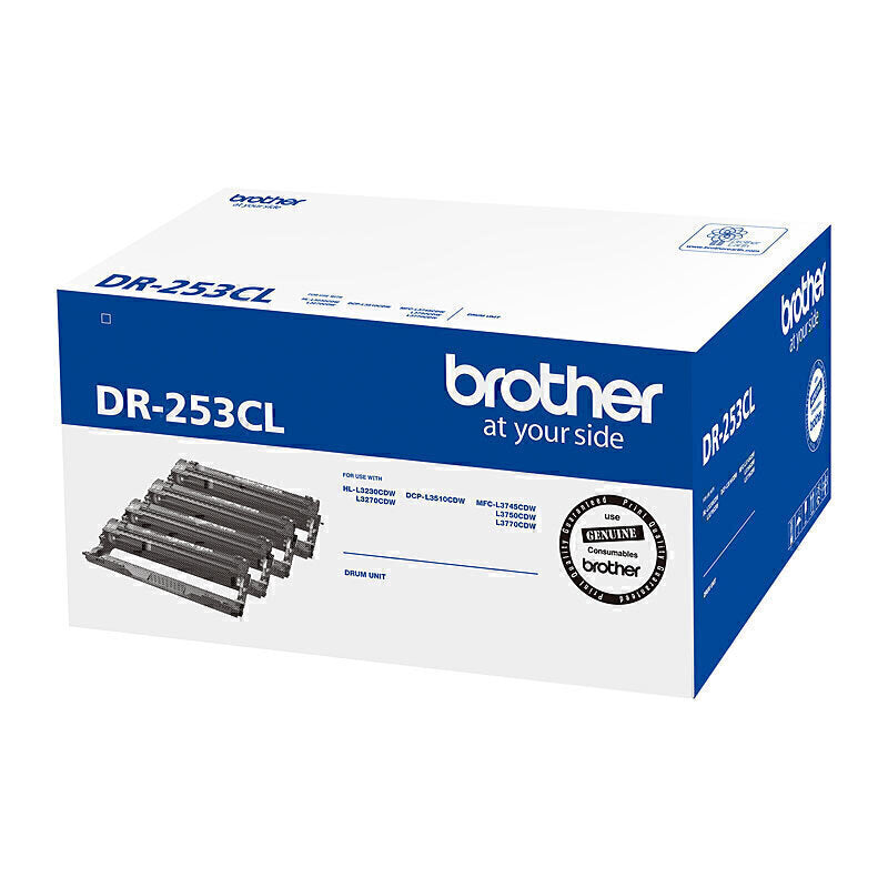 Brother DR-253CL Genuine Drum Unit - 4 Pack