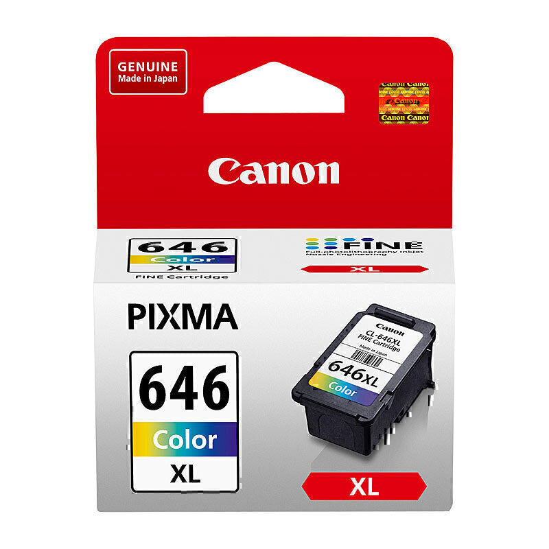 عربة حبر ملونة لطابعة Canon CL646XL