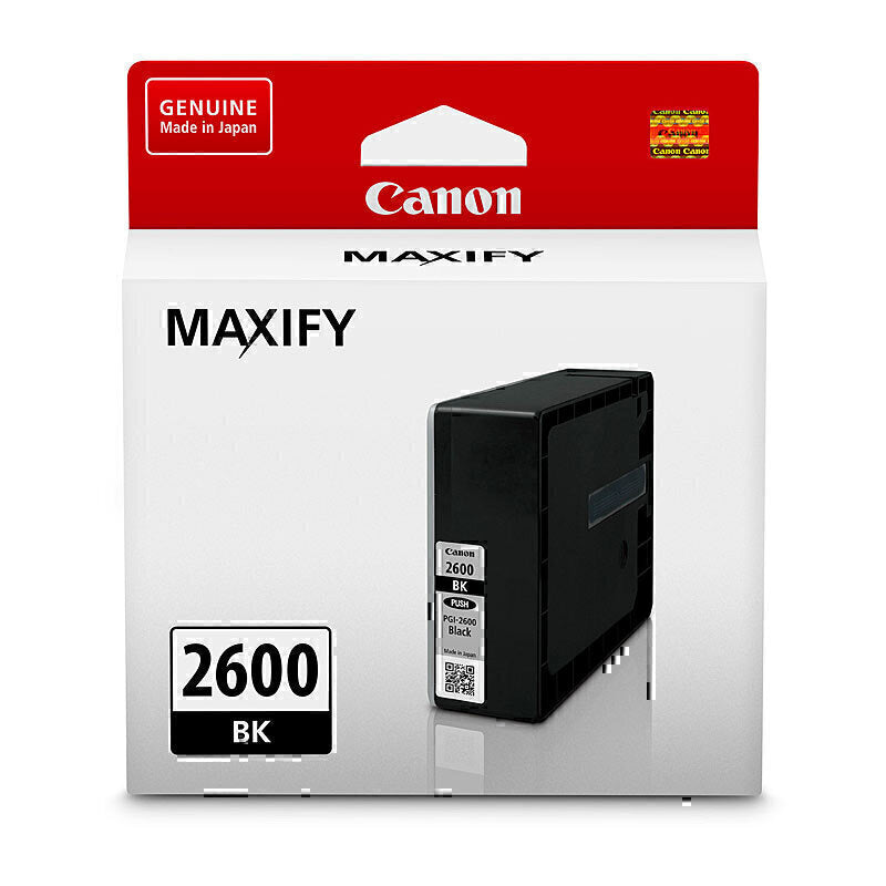 Canon PGI-2600 Genuine Black Ink Cartridge - 1,000 Pages