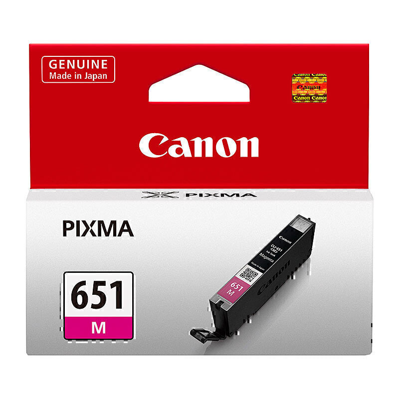 Canon CLI-651 Genuine Magenta Ink Cartridge - 332 Pages