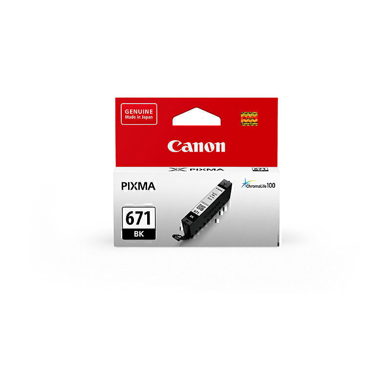 Canon CLI-671 原装黑色墨盒 - 1,105 页