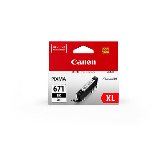 Canon CLI-671 XL Genuine Black Cartridge - 500 Pages