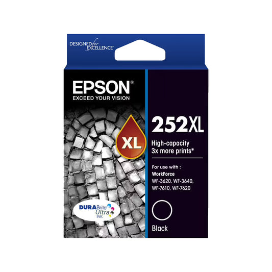 Epson 252XL 黑色墨盒