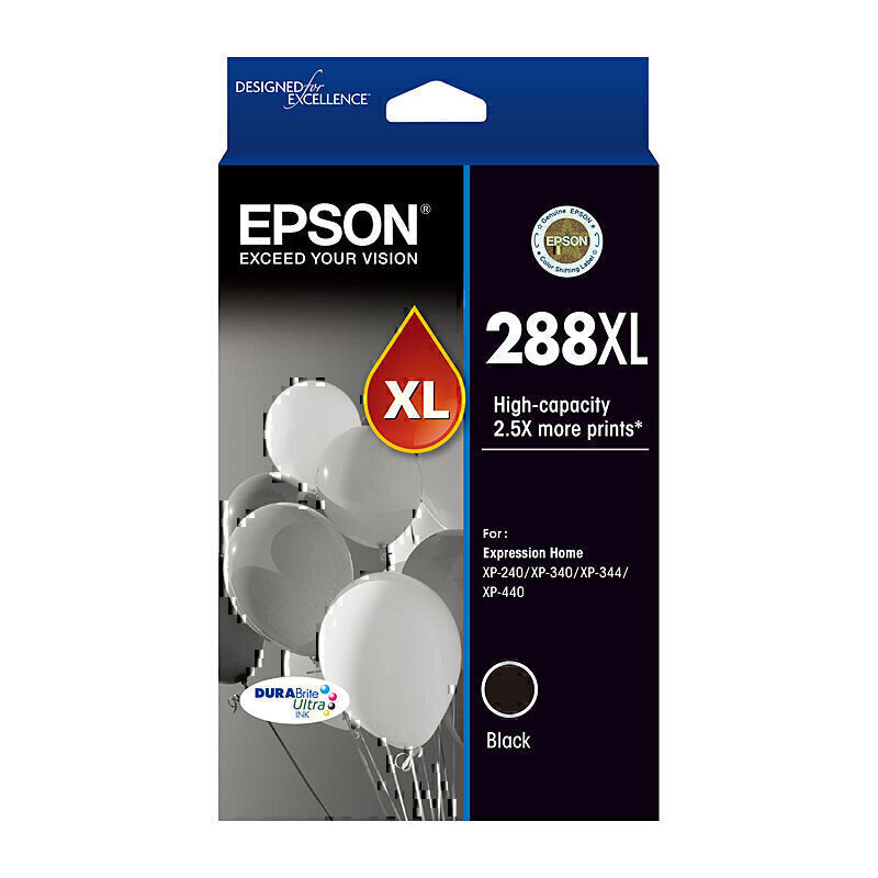 Epson 288XL Genuine Black Ink Cartridge C13T306192