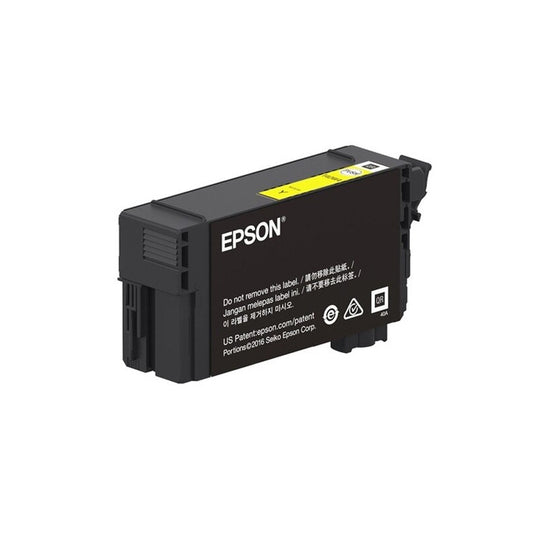 Epson UltraChrome XD2 Genuine Yellow 50ml Ink Cartridge - C13T40U400