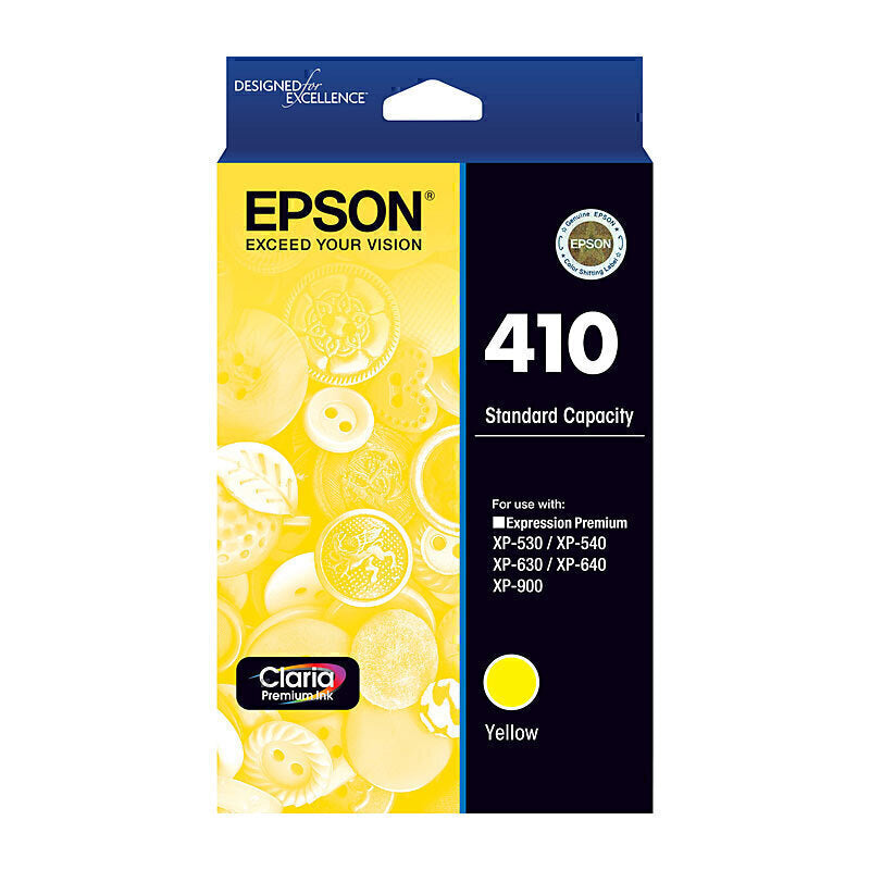 Epson 410 Yellow Ink Cart