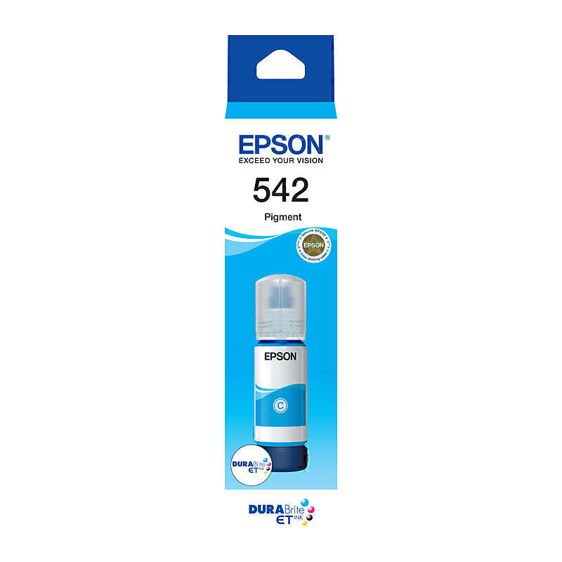 Epson EcoTank T542 Genuine Cyan Ink Bottle - C13T06A292