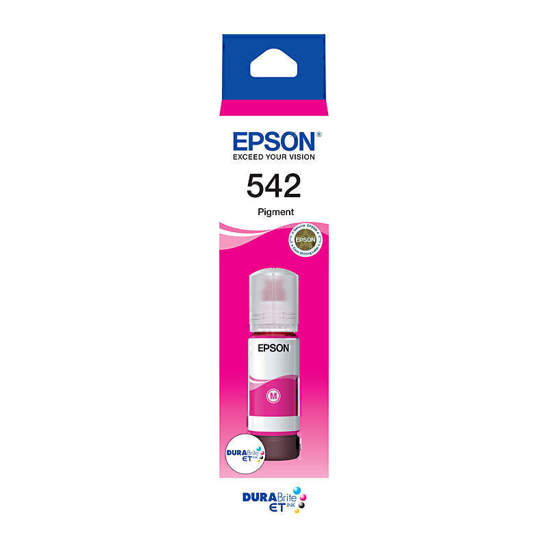 Epson EcoTank T542 Genuine Magenta Ink Bottle - C13T06A392