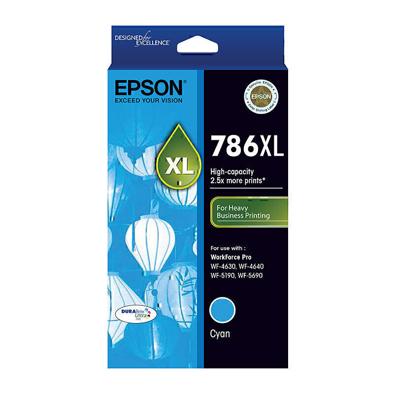 Epson 786XL Cyan Ink Cart