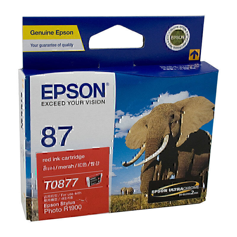 Epson T0877 Red Ink Cart