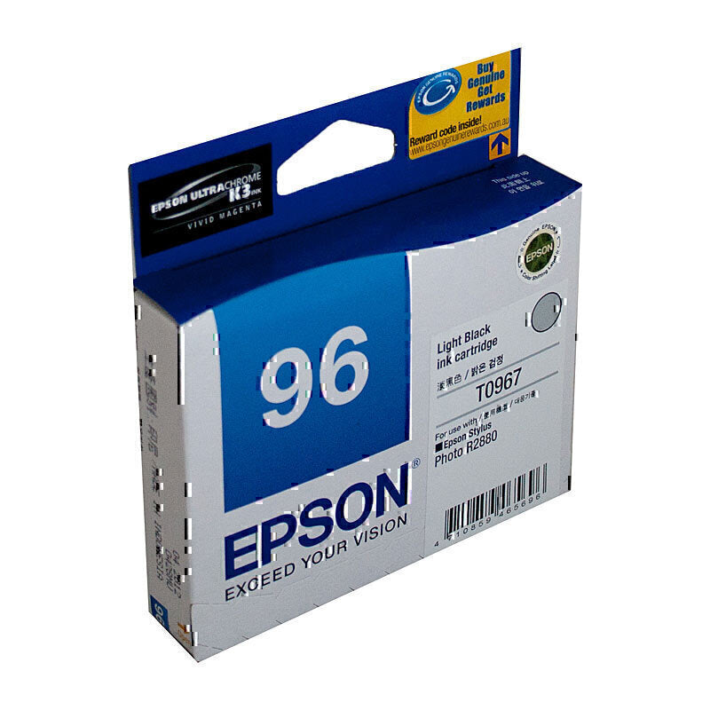 Epson T0967 Lt 黑色墨盒