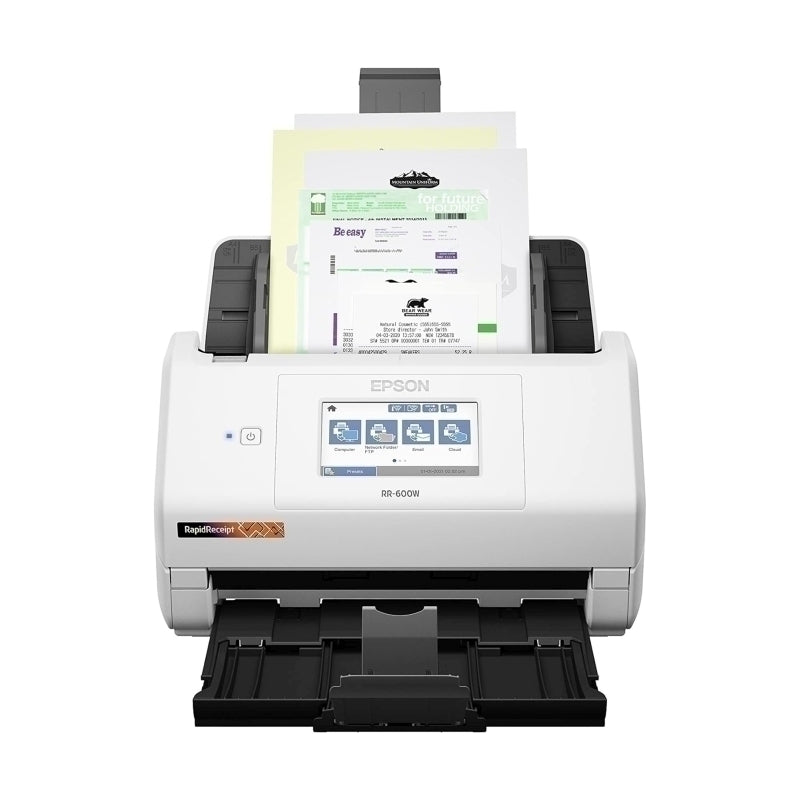 ماسح ضوئي للإيصالات من طراز Epson RR-600W