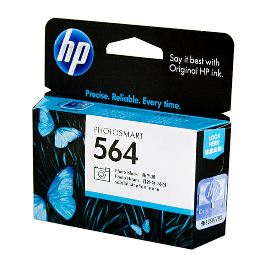 خرطوشة حبر صور أصلية HP #564 باللون الأسود CB317WA - 130 صفحة