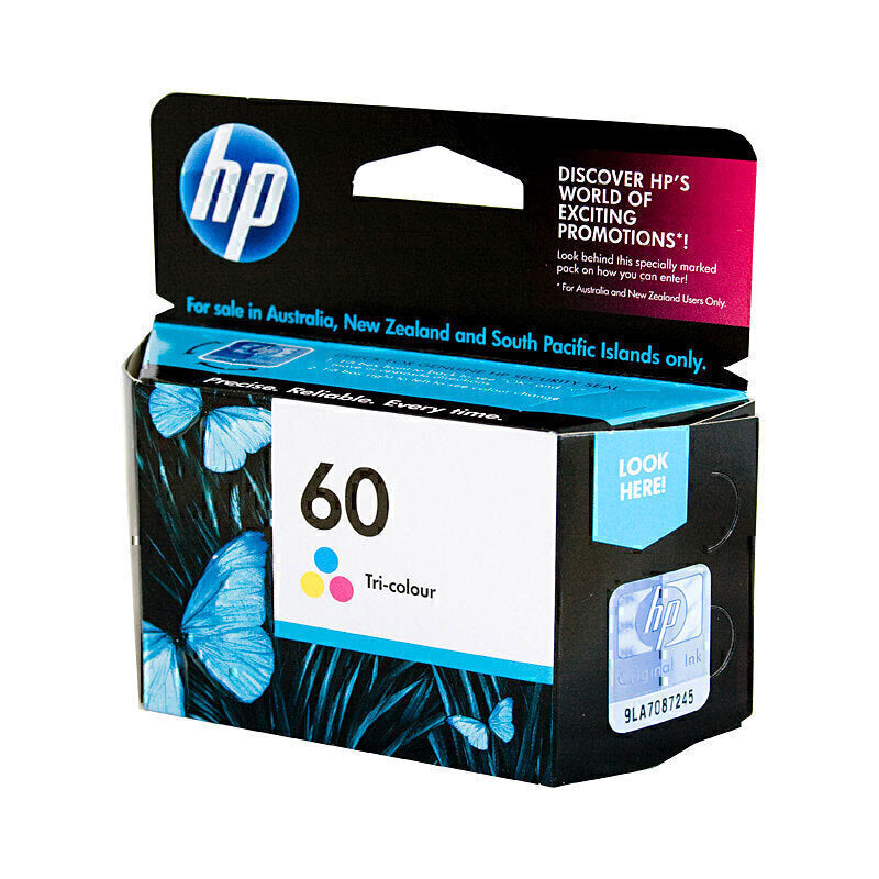 حبر ثلاثي الألوان HP #60 CC643WA