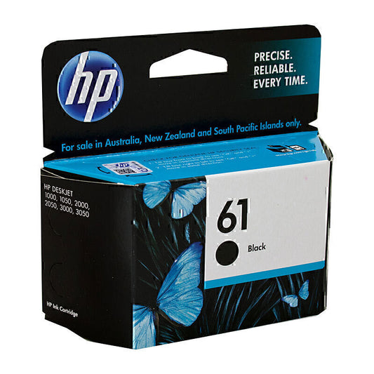 خرطوشة حبر سوداء أصلية رقم 61 من HP CH561WA - 170 صفحة