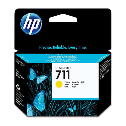 حبر HP #711 أصفر 29 مل CZ132A