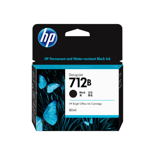 حبر أسود HP #712B سعة 80 مل 3ED29A