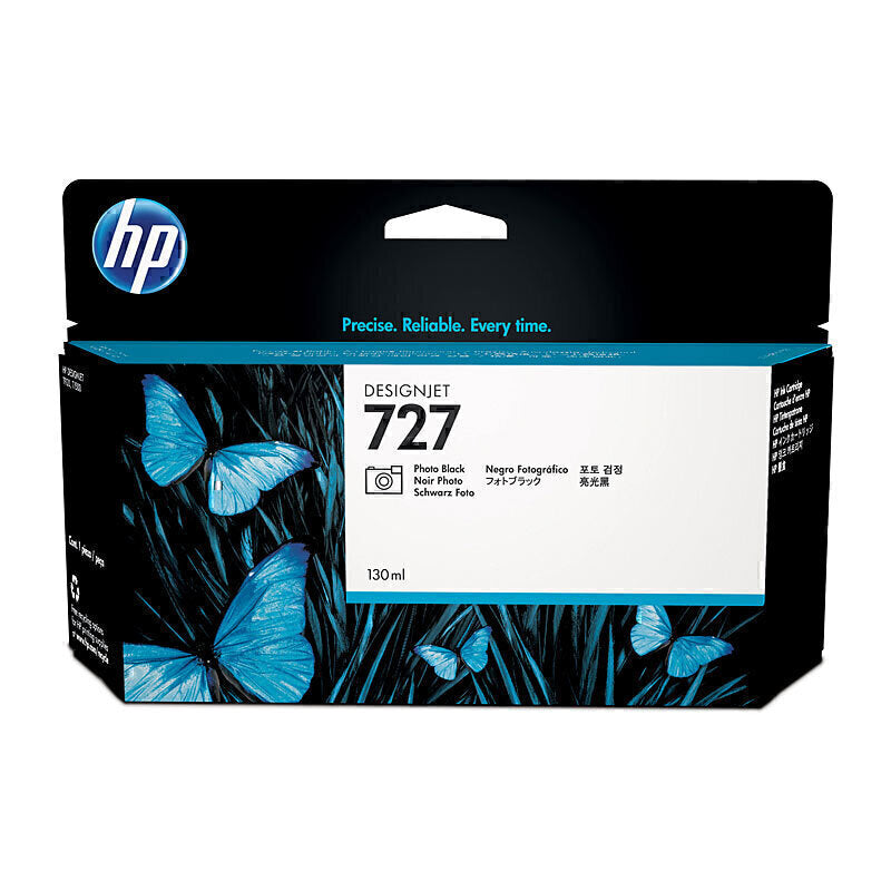 حبر HP #727 سعة 130 مل، لون أسود 3WX14A