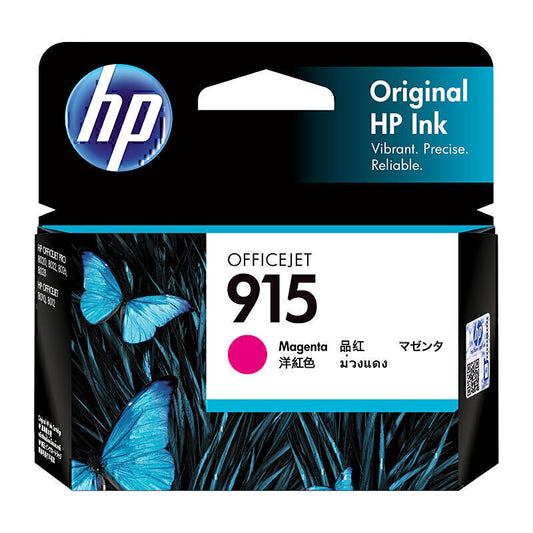 HP #915 Genuine Magenta Ink Cartridge 3YM16AA - 315 Pages