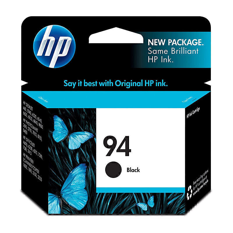 عربة الحبر الأسود HP #94 C8765WA