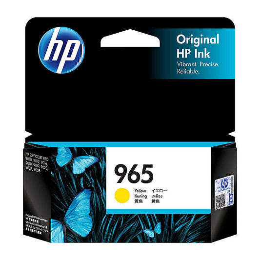 HP #965 Genuine Yellow Ink Cartridge 3JA79AA - 700 Pages