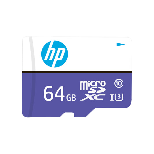 بطاقة ذاكرة MicroSD U3 A1 من HP بسعة 64 جيجابايت