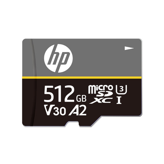 بطاقة ذاكرة MicroSD U3 A2 من HP بسعة 512 جيجابايت