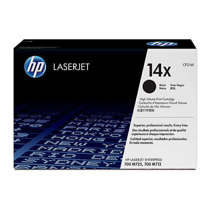 HP #14X Black Toner CF214X