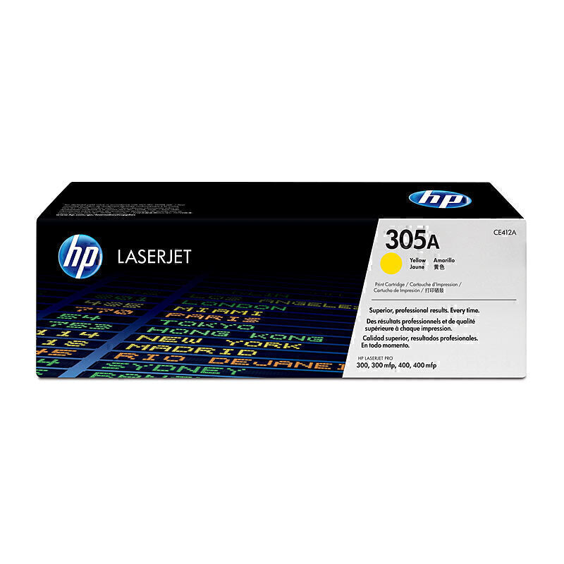 HP #305A Yellow Toner CE412A