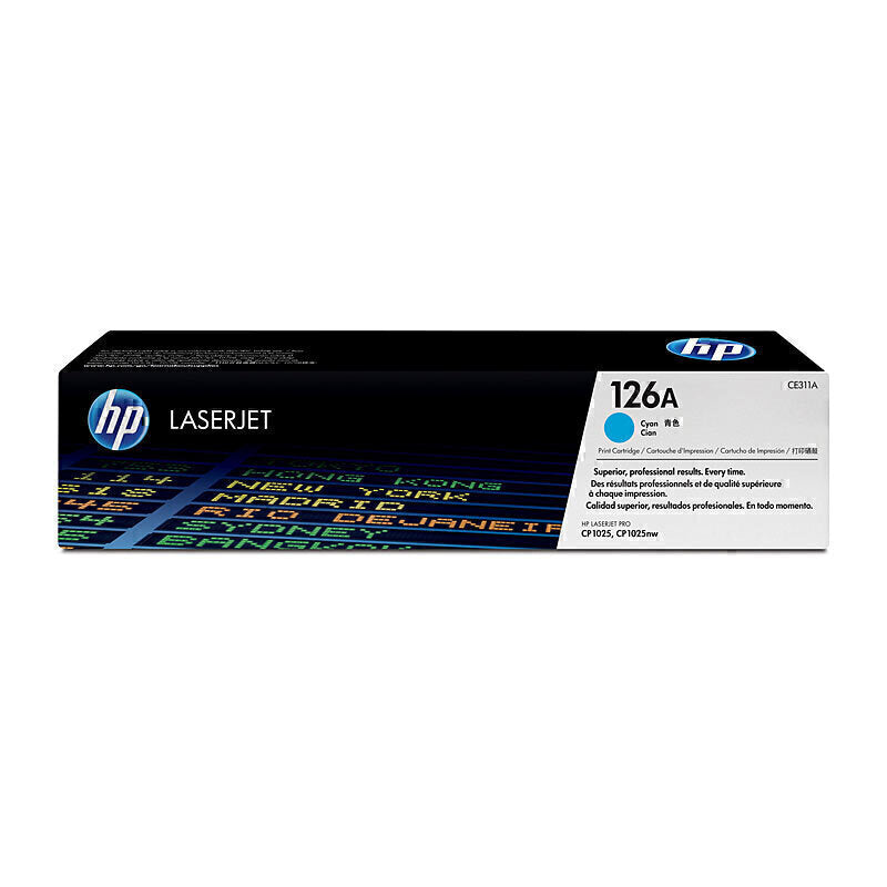 حبر HP #126A السماوي CE311A